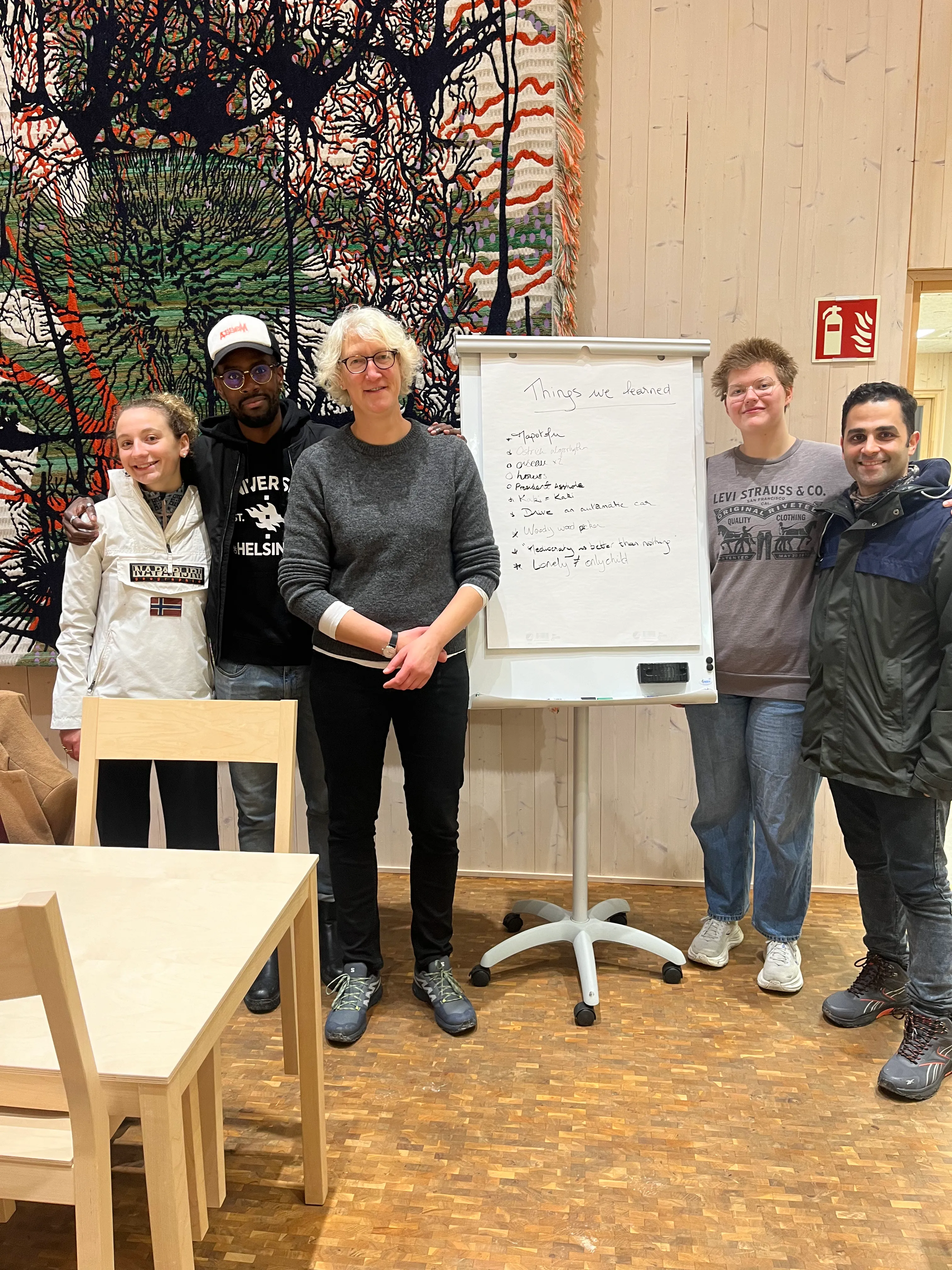 Annette presenting talk tips