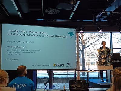 The O’Brain Lab @ Nordic Obesity Meeting