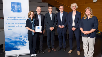 Annette Horstmann at the opening of the new K.G. Jebsen Centre for Obesity Research at Akershus University Hospital.