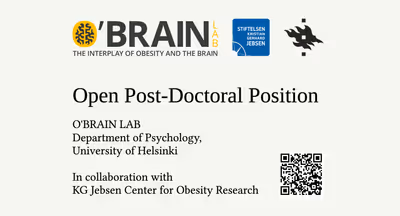 Open Postdoctoral Researcher Position at O'BRAIN Lab