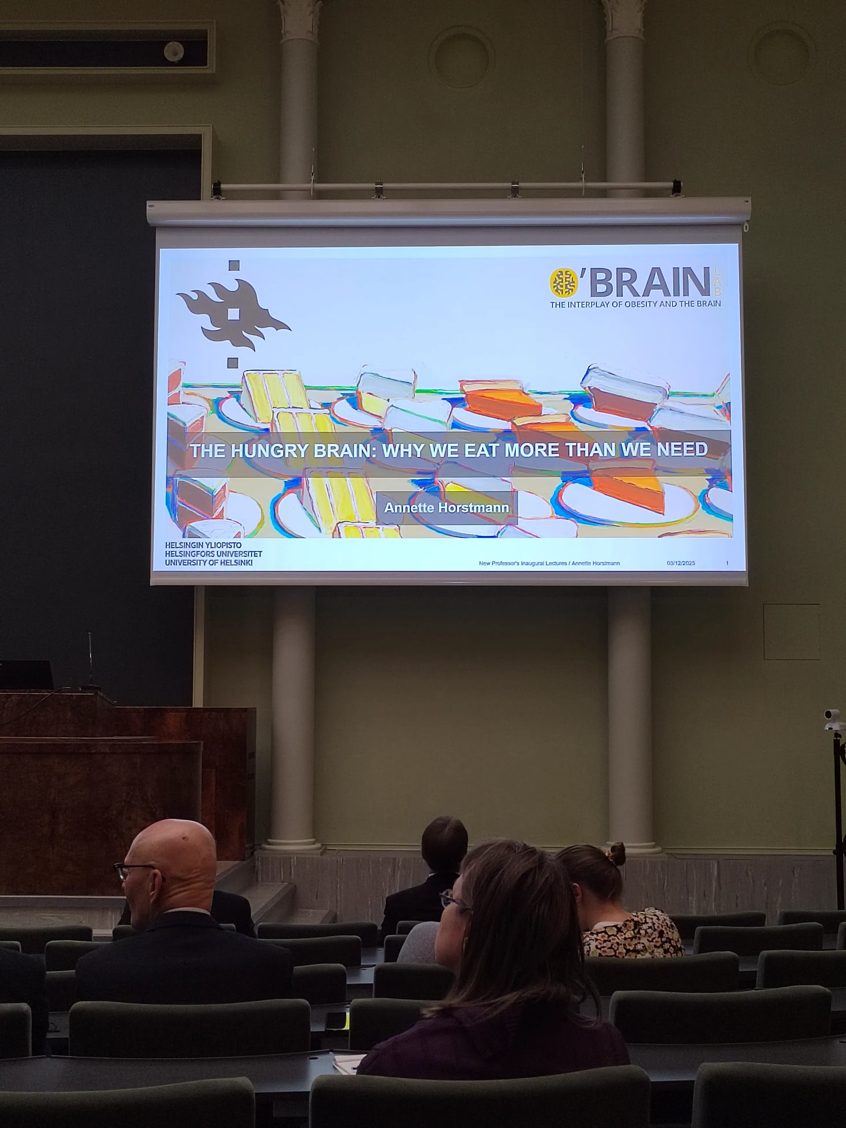 Annette Horstmann Inaugural Lecture