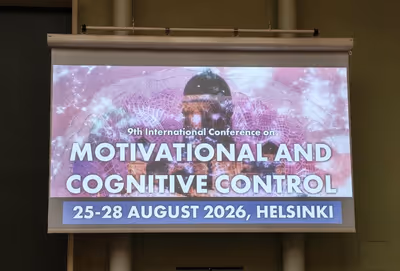 O’BRAIN Lab at the International Conference on Motivational and Cognitive Control