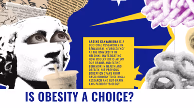 Read Arsene Kanyamibwa's thought-provoking article in The Science Basement exploring the complex factors behind obesity beyond personal choice.